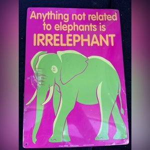 Elephant sign